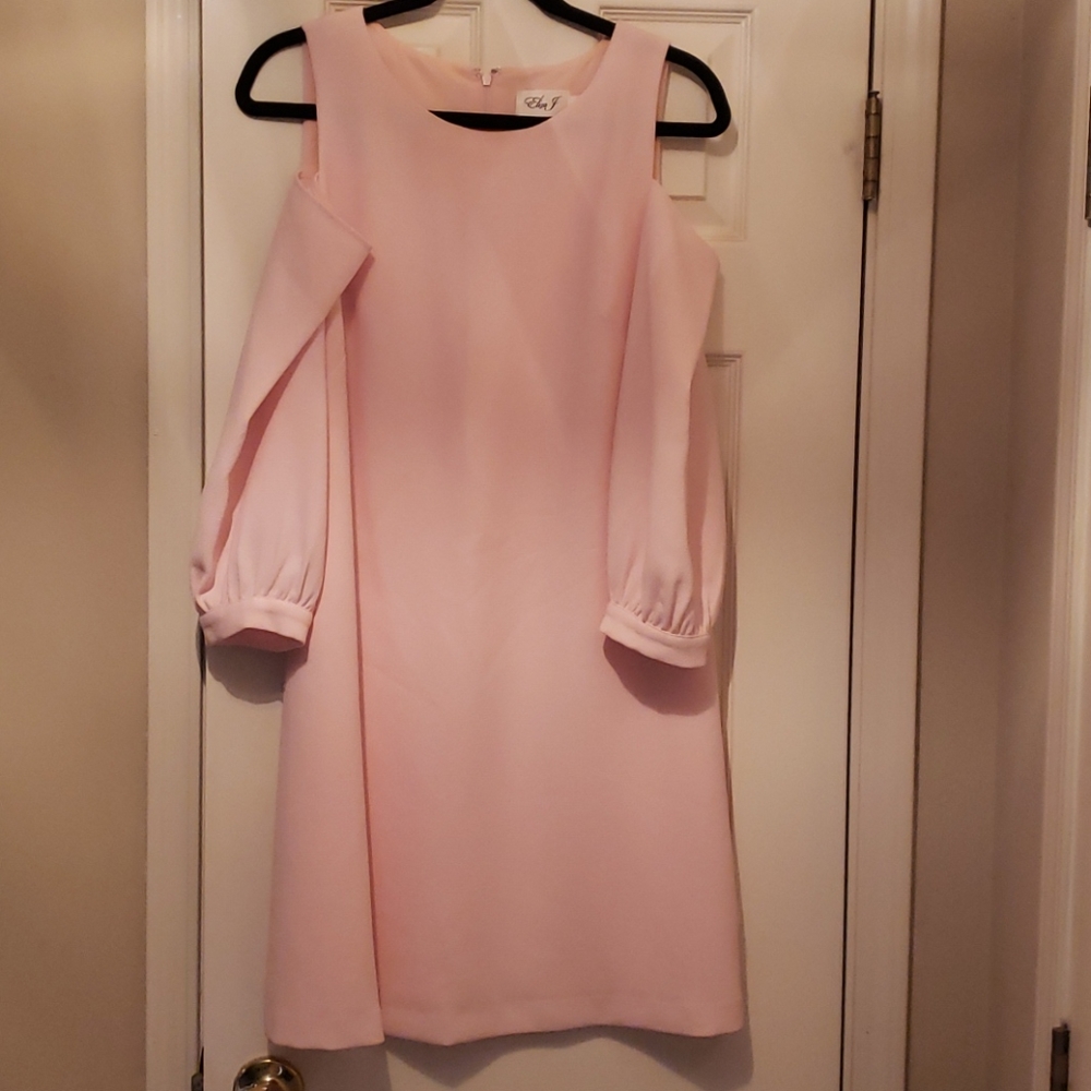 Dress by Eliza J, cold shoulder